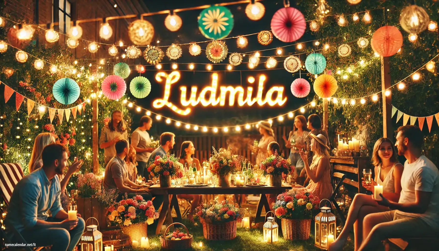Vardadienio ir vardo šventimas - Ľudmila