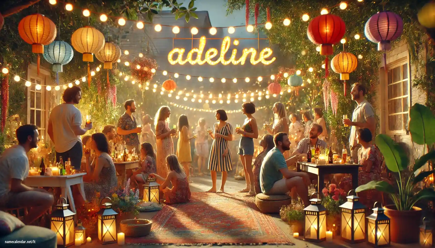 Vardadienio ir vardo šventimas - Adeline