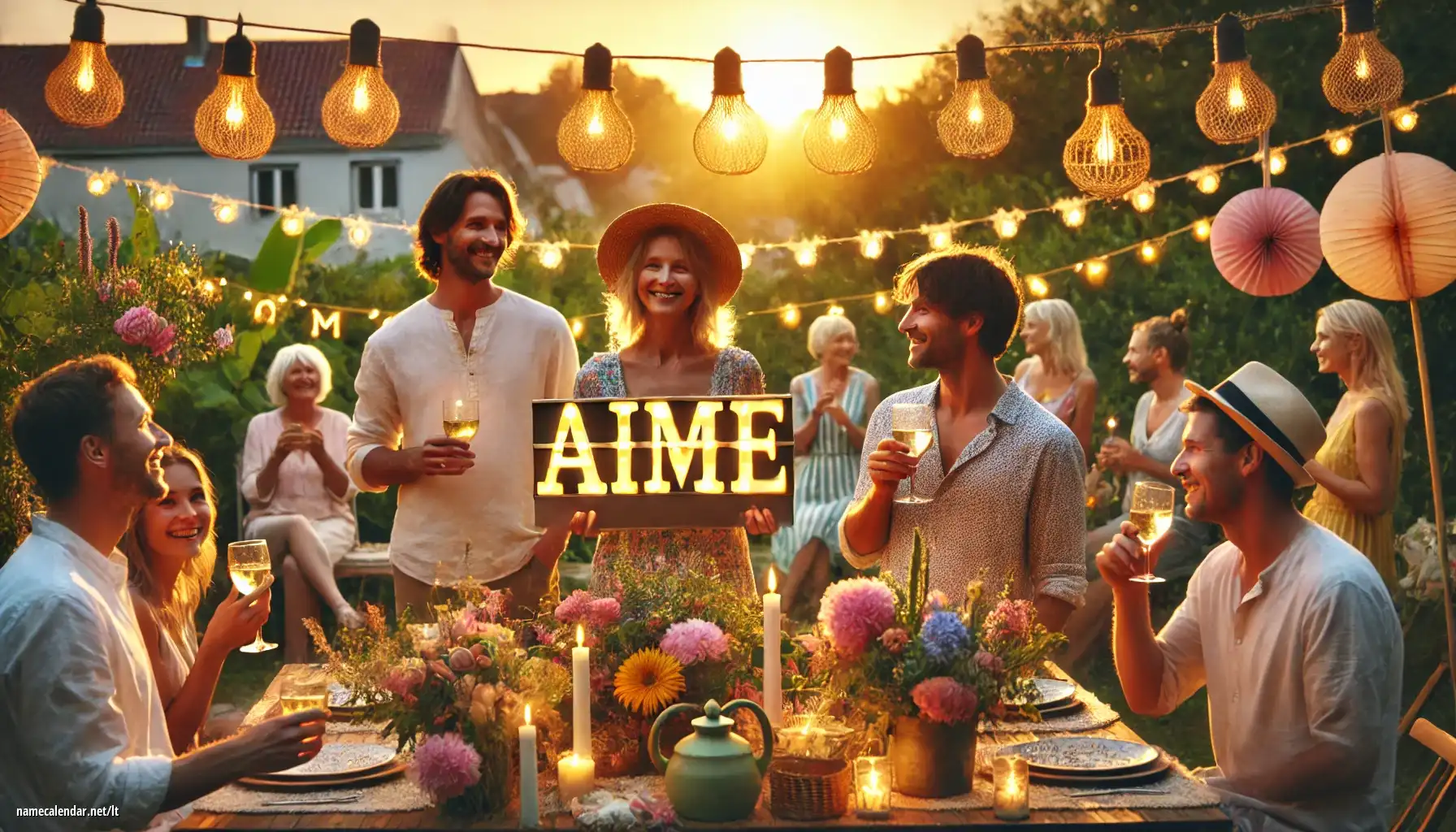 Vardadienio ir vardo šventimas - Aime