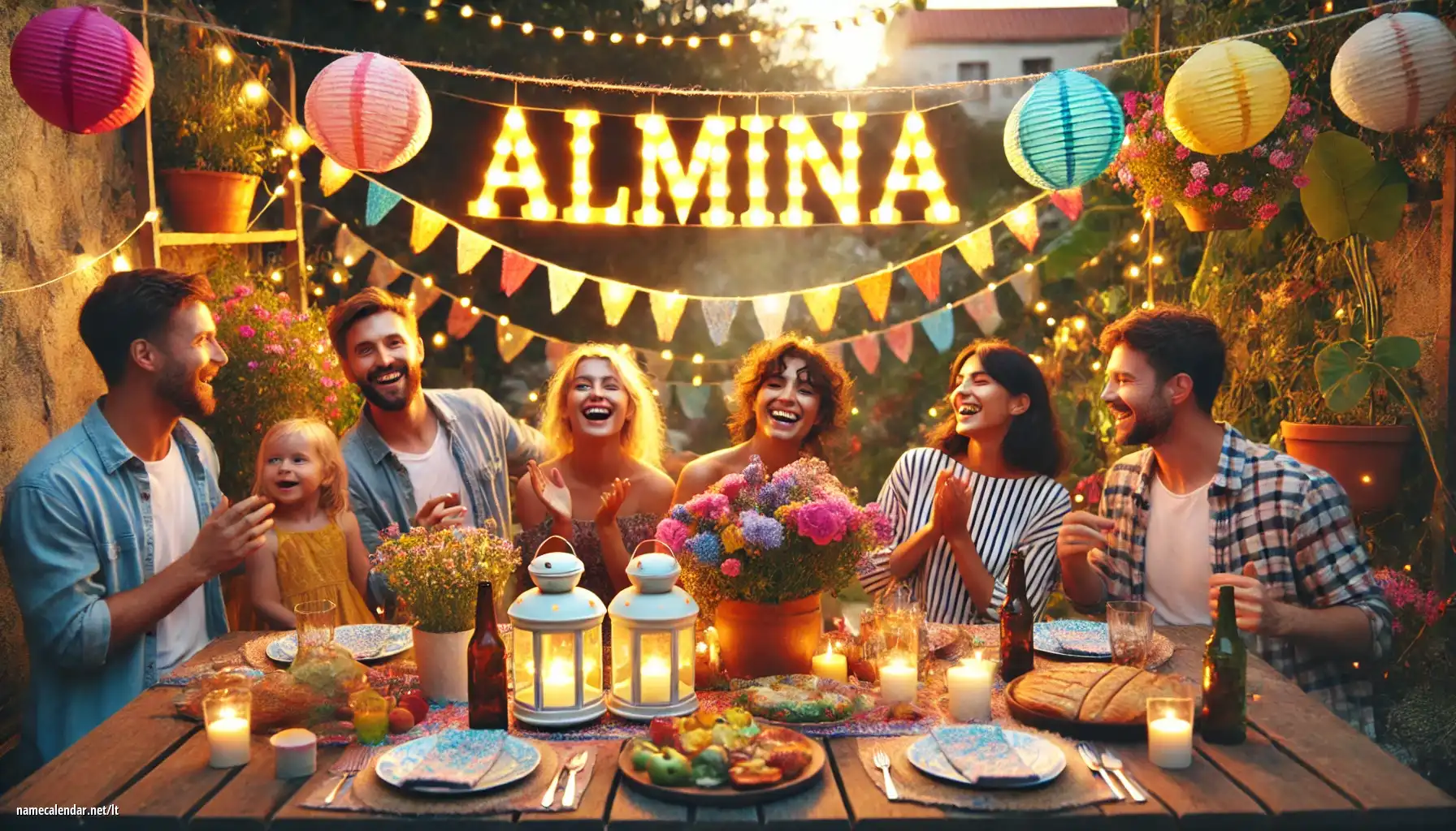 Vardadienio ir vardo šventimas - Almina