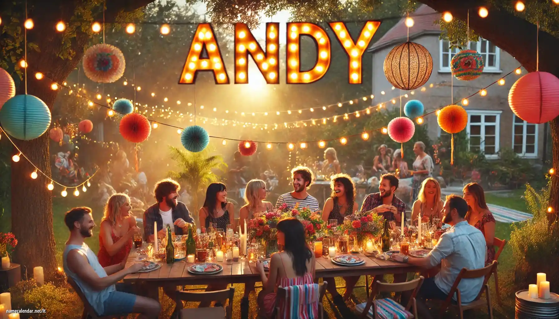 Vardadienio ir vardo šventimas - Andy