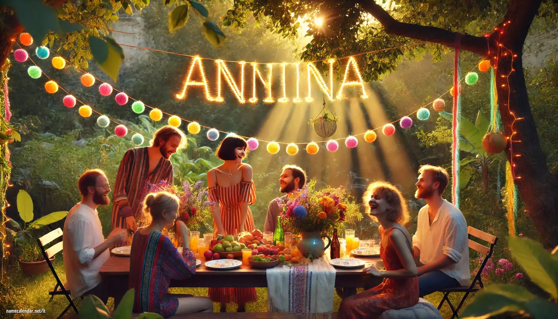 Vardadienio ir vardo šventimas - Anniina