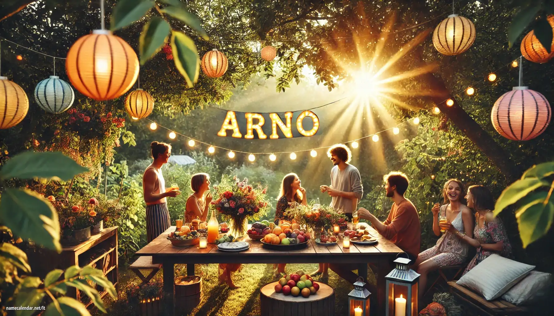 Vardadienio ir vardo šventimas - Arno