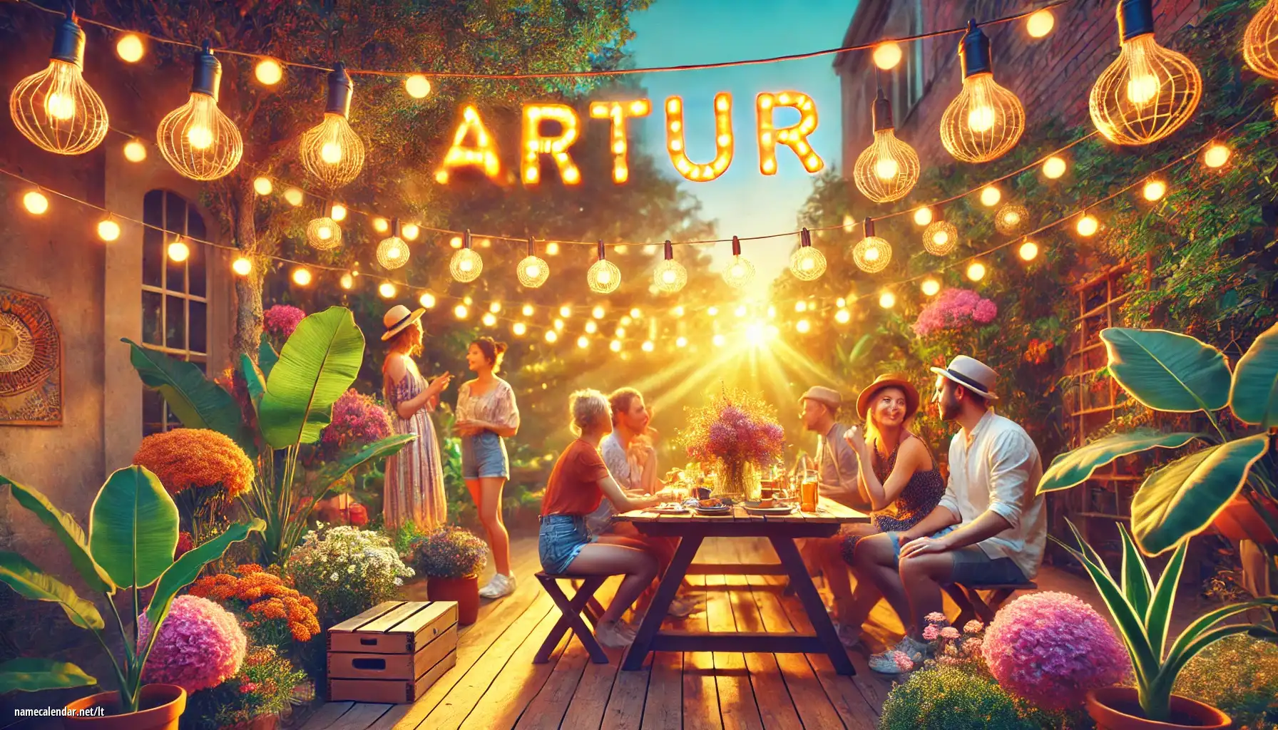 Vardadienio ir vardo šventimas - Artúr