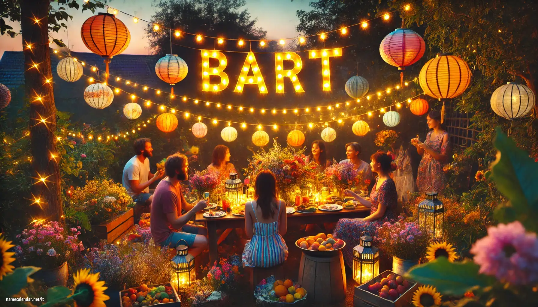 Vardadienio ir vardo šventimas - Bart