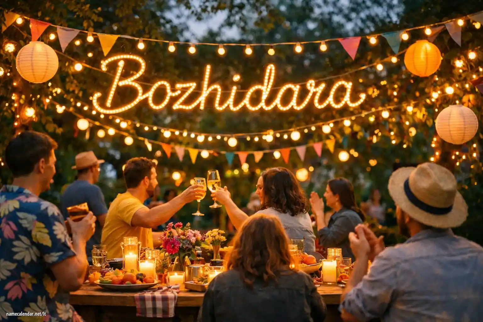 Vardadienio ir vardo šventimas - Bozhidara