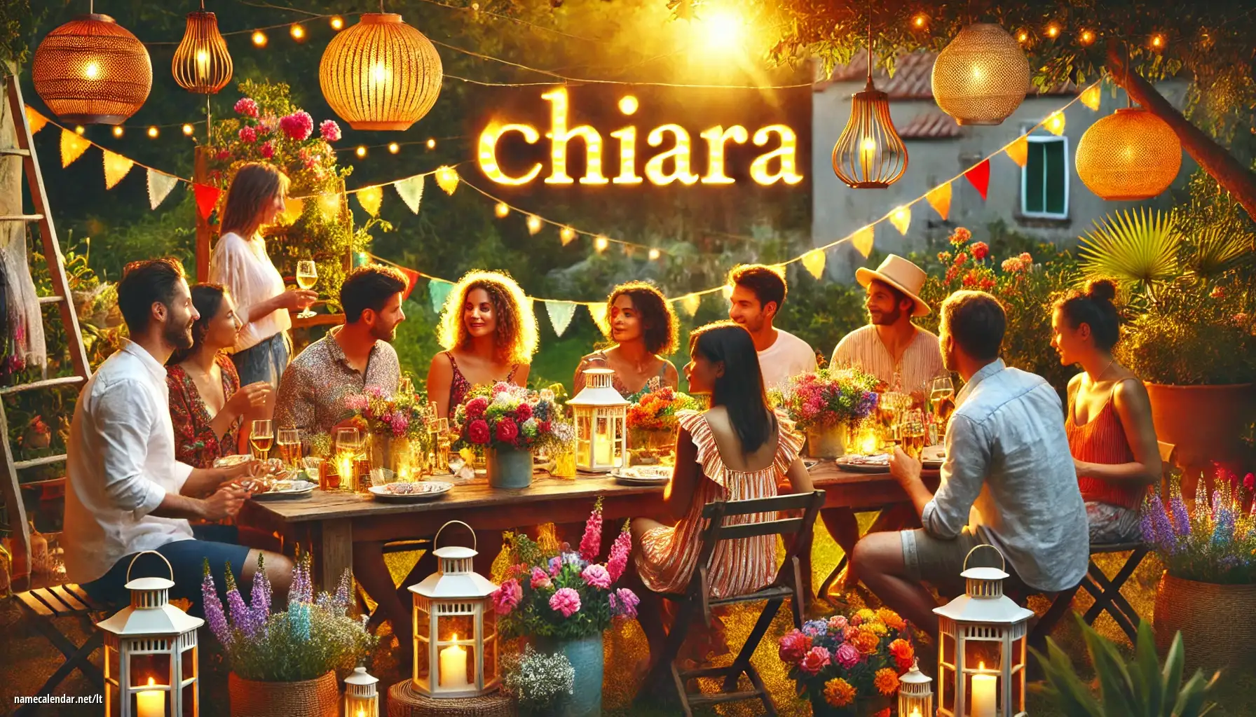 Vardadienio ir vardo šventimas - Chiara