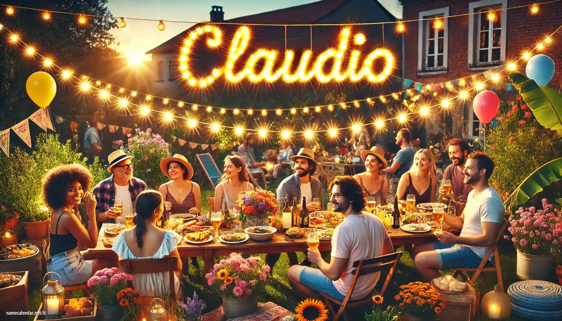 Vardadienio ir vardo šventimas - Claudio