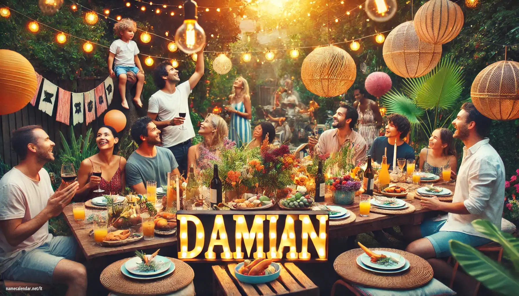 Vardadienio ir vardo šventimas - Damian