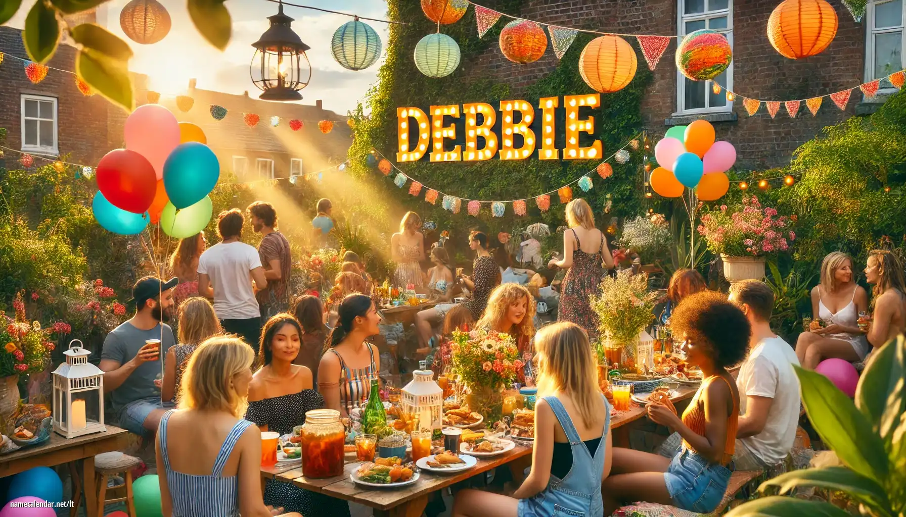 Vardadienio ir vardo šventimas - Debbie