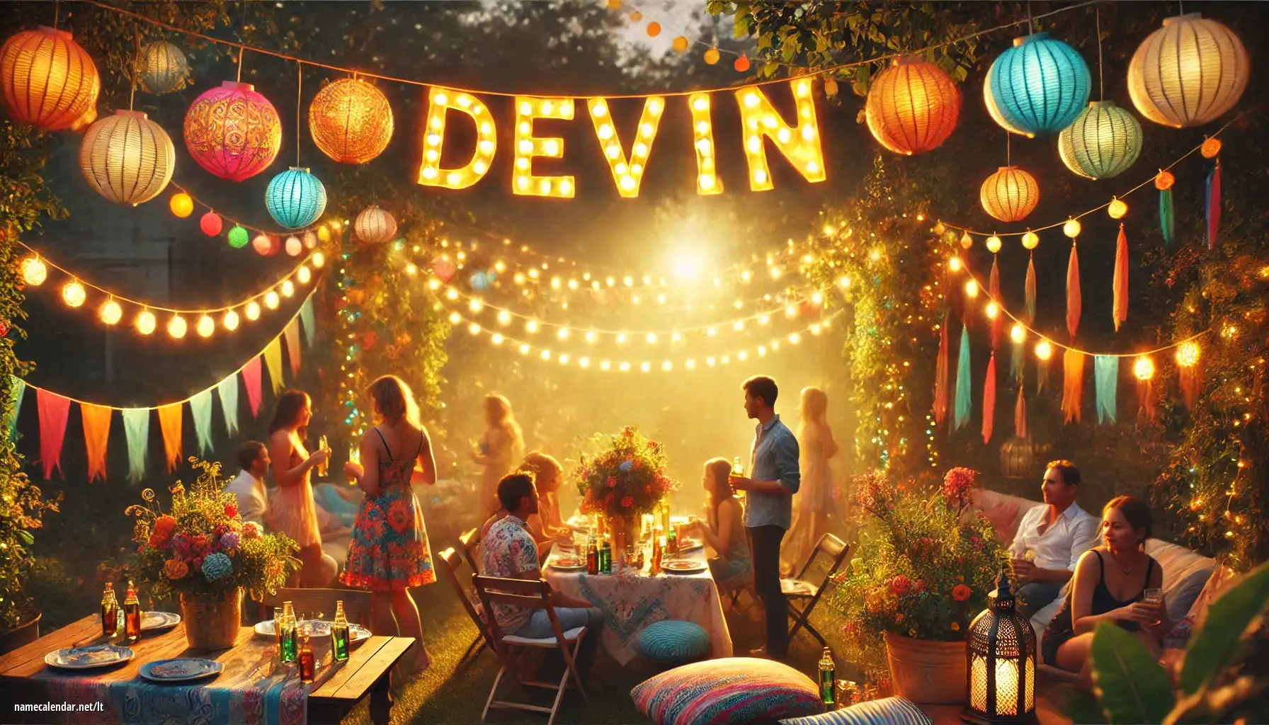 Vardadienio ir vardo šventimas - Devin