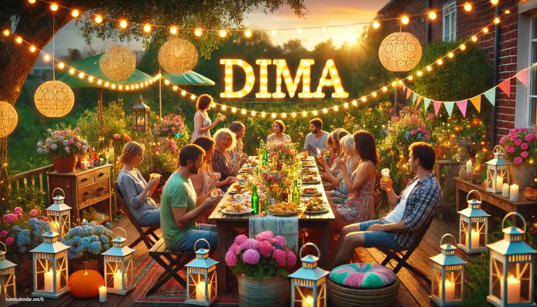 Vardadienio ir vardo šventimas - Dima