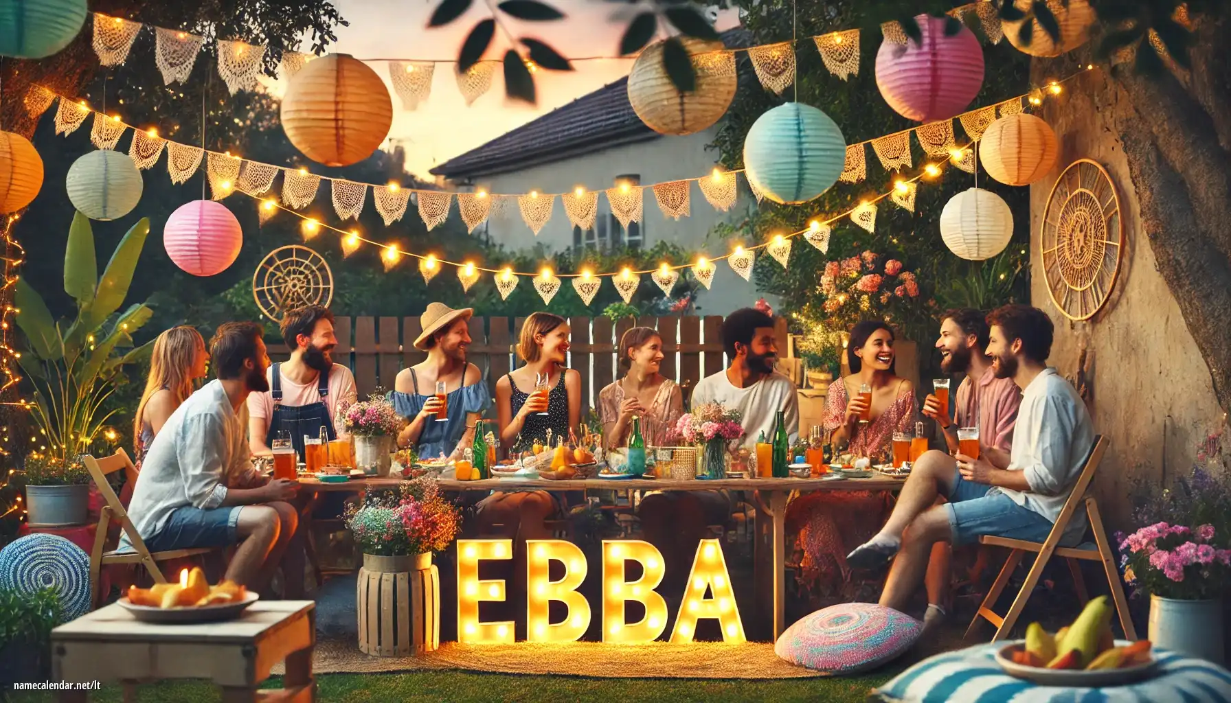 Vardadienio ir vardo šventimas - Ebba