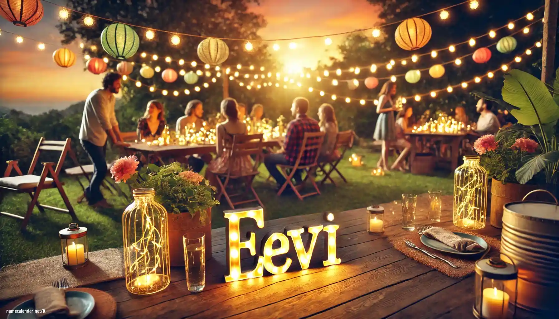 Vardadienio ir vardo šventimas - Eevi