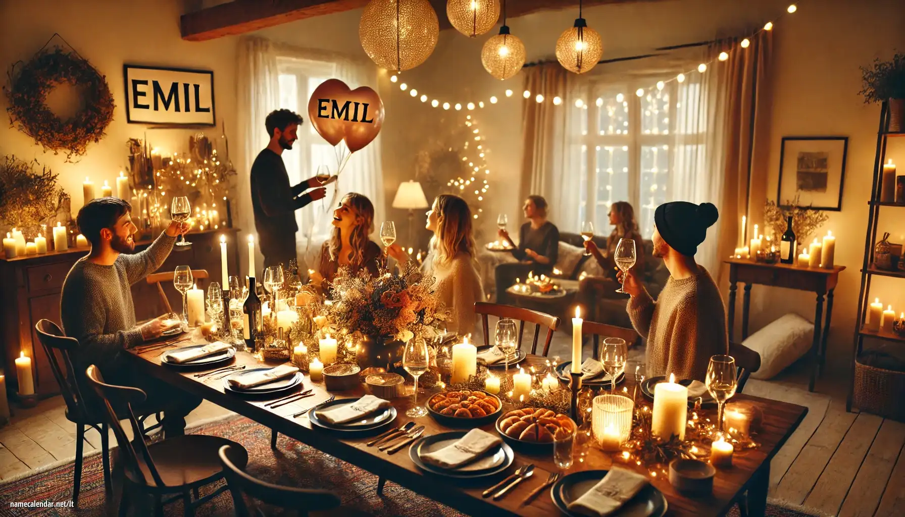 Vardadienio ir vardo šventimas - Emil