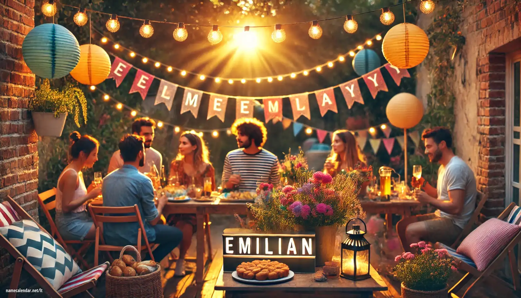 Vardadienio ir vardo šventimas - Emilian