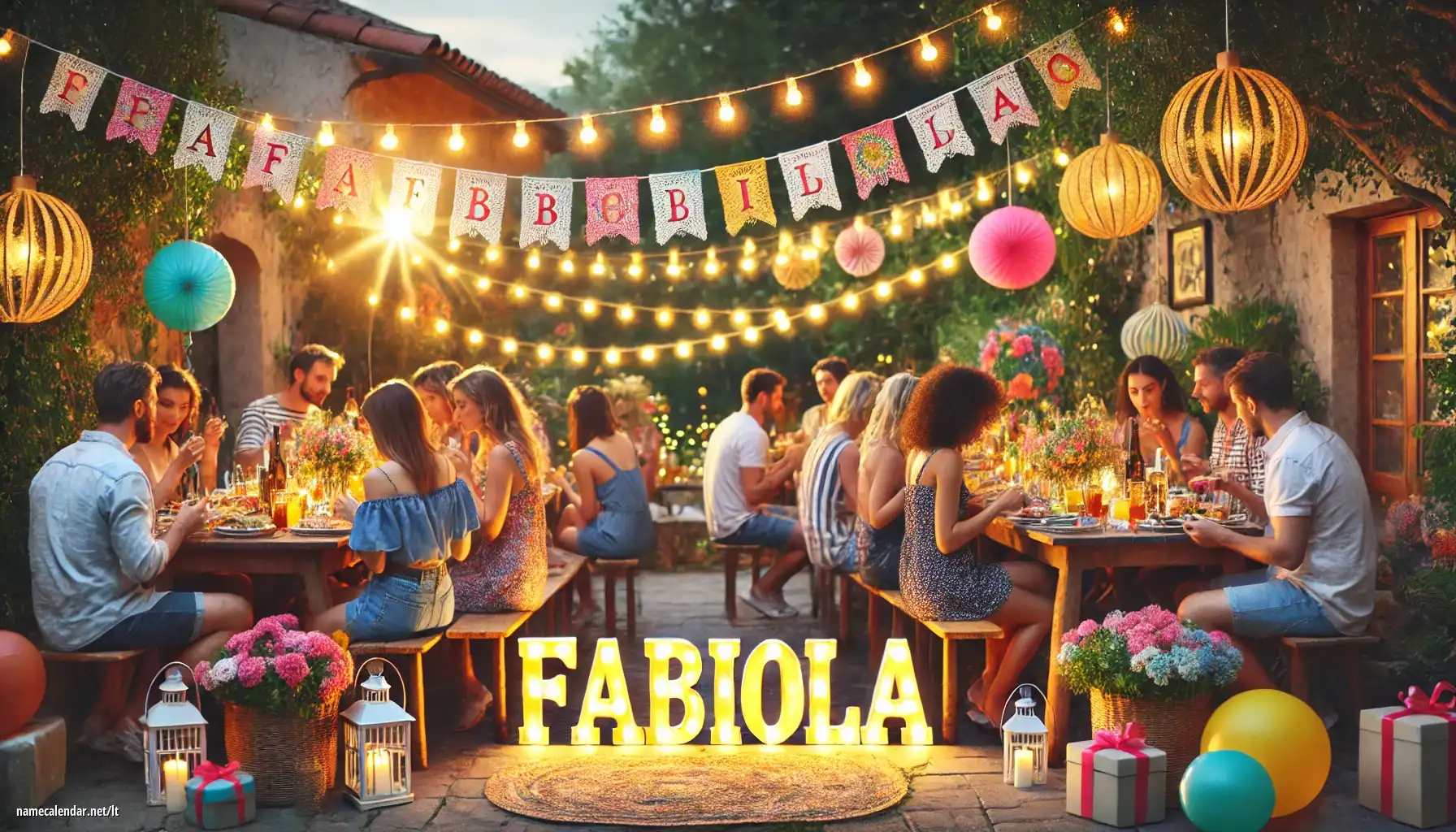 Vardadienio ir vardo šventimas - Fabiola