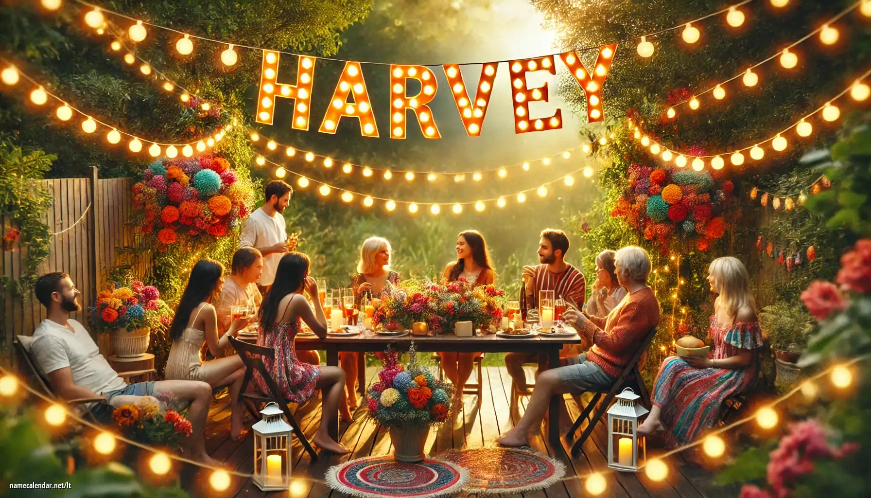 Vardadienio ir vardo šventimas - Harvey