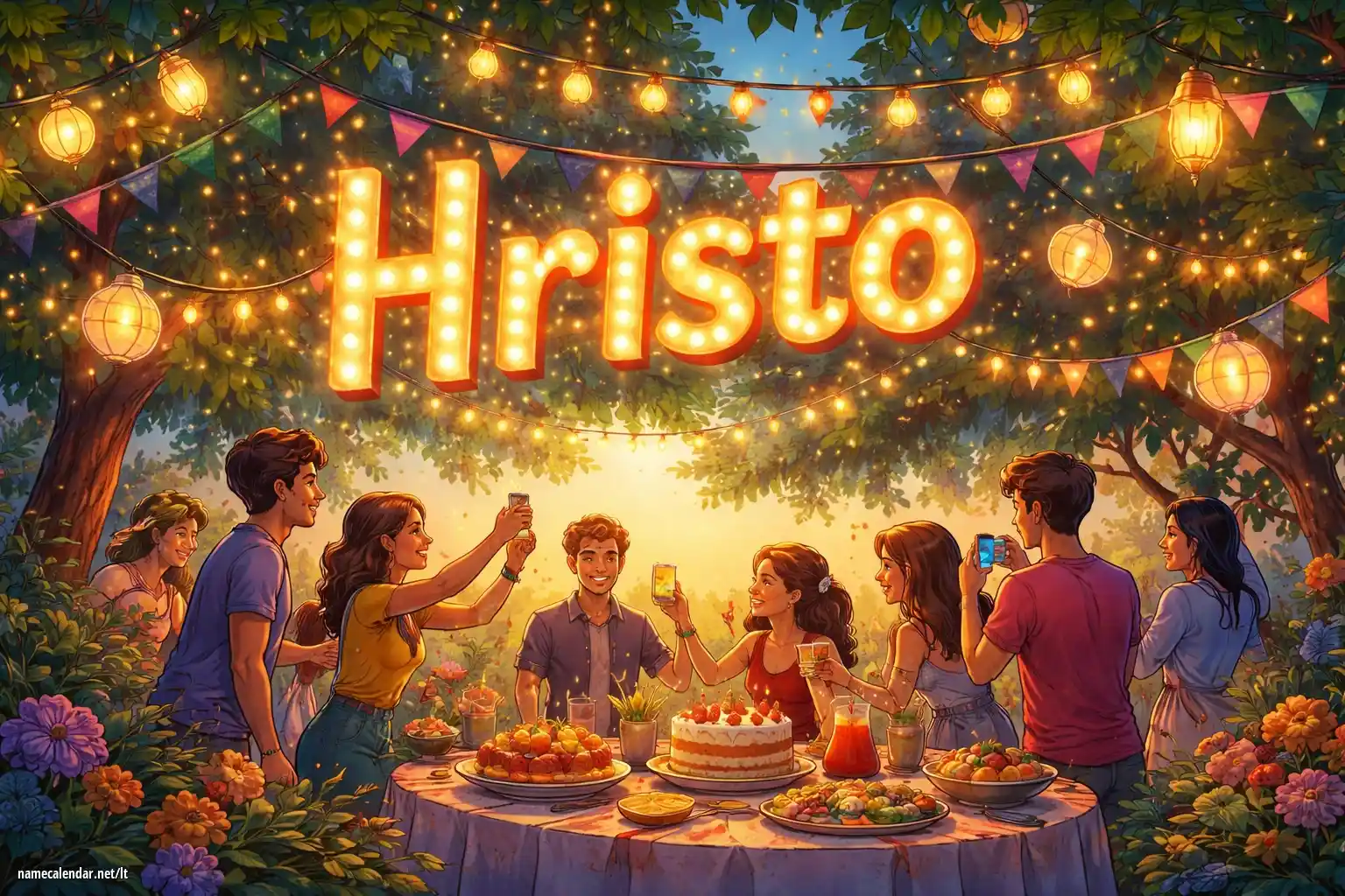 Vardadienio ir vardo šventimas - Hristo