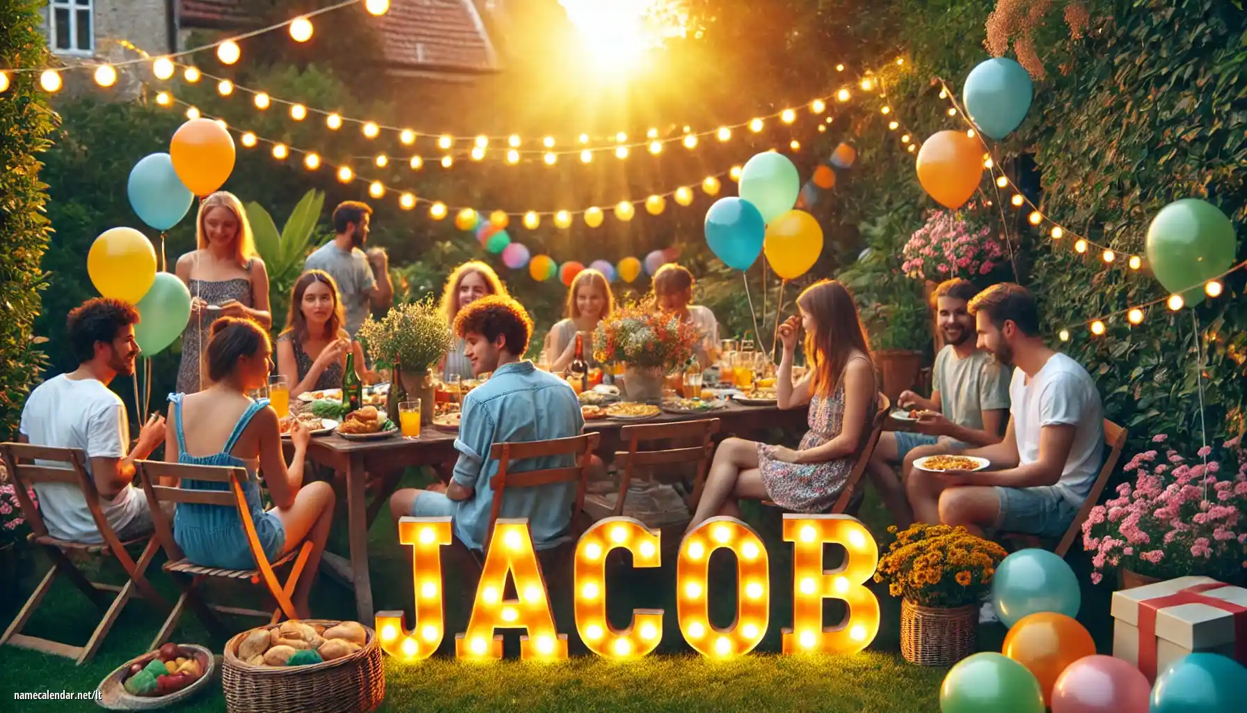 Vardadienio ir vardo šventimas - Jacob