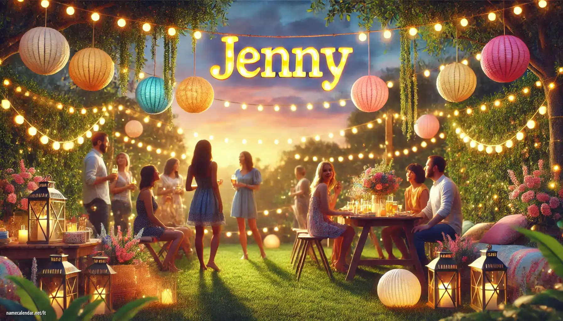 Vardadienio ir vardo šventimas - Jenny