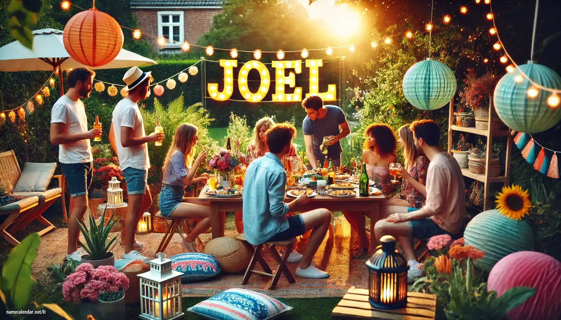 Vardadienio ir vardo šventimas - Joel