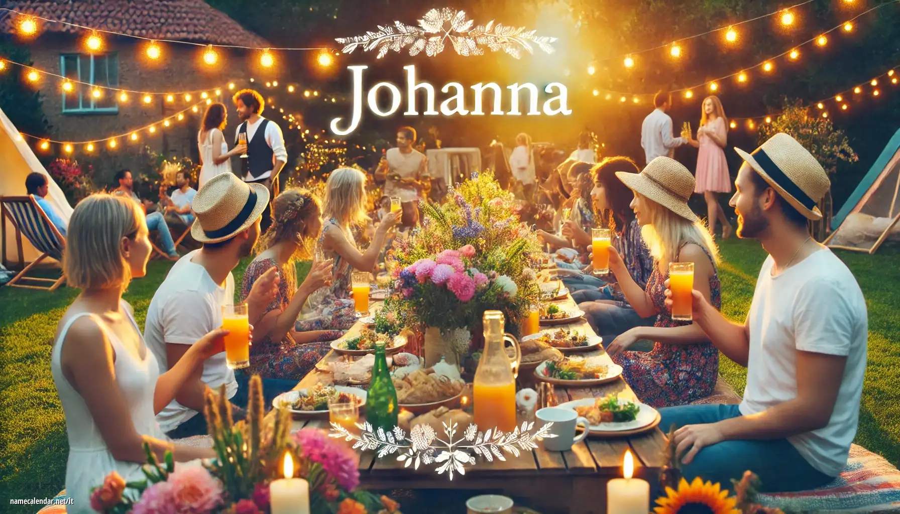 Vardadienio ir vardo šventimas - Johanna