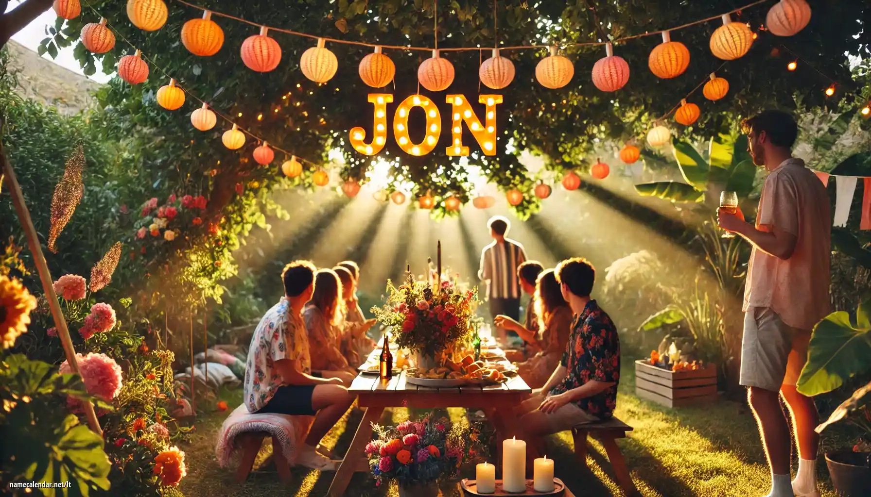 Vardadienio ir vardo šventimas - Jon