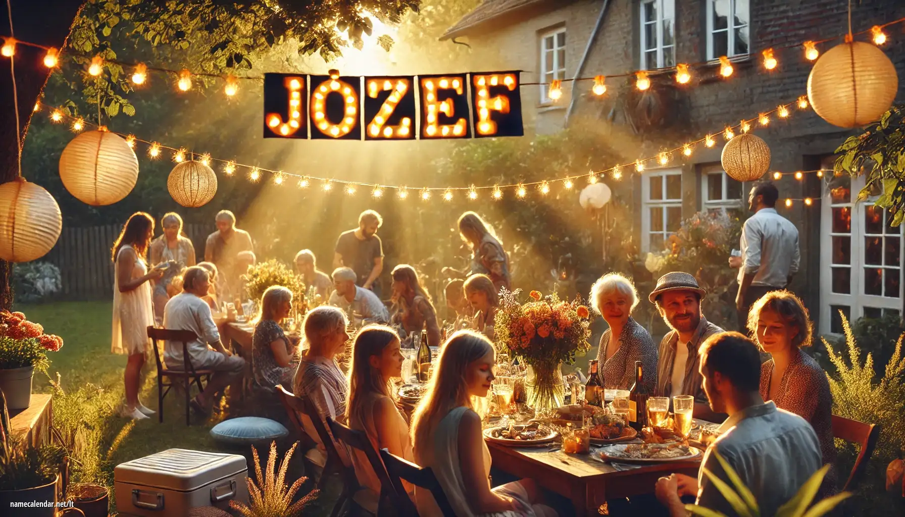 Vardadienio ir vardo šventimas - Jozef