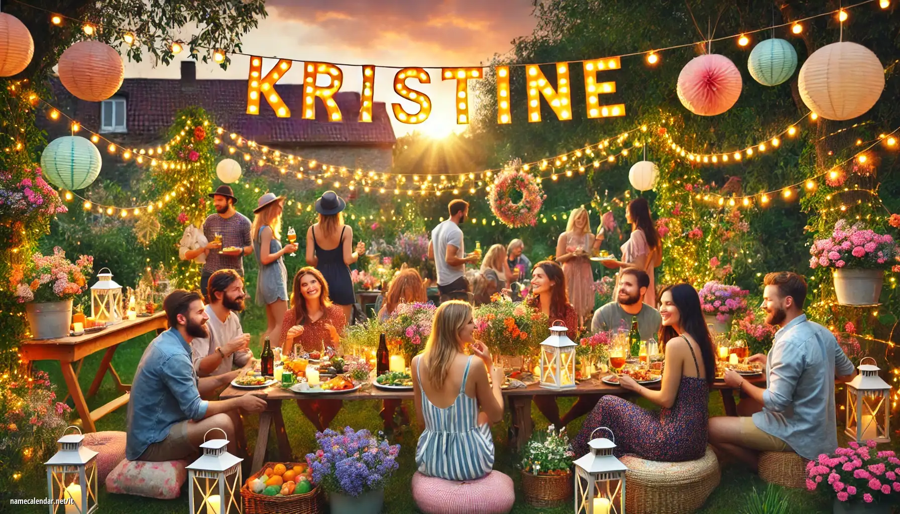 Vardadienio ir vardo šventimas - Kristine