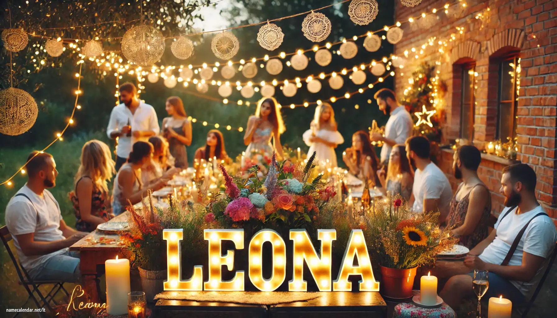 Vardadienio ir vardo šventimas - Leona