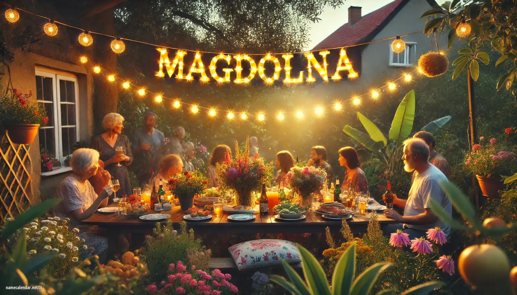 Vardadienio ir vardo šventimas - Magdolna