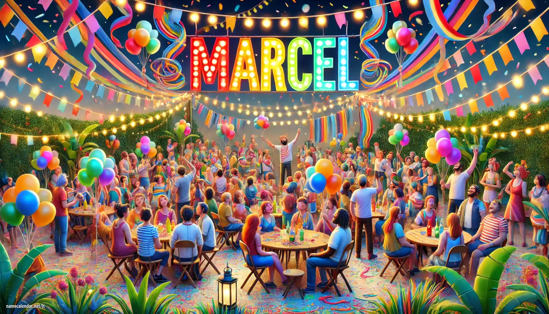 Vardadienio ir vardo šventimas - Marcel