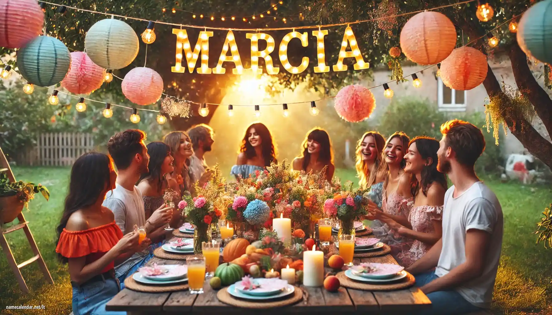 Vardadienio ir vardo šventimas - Marcia