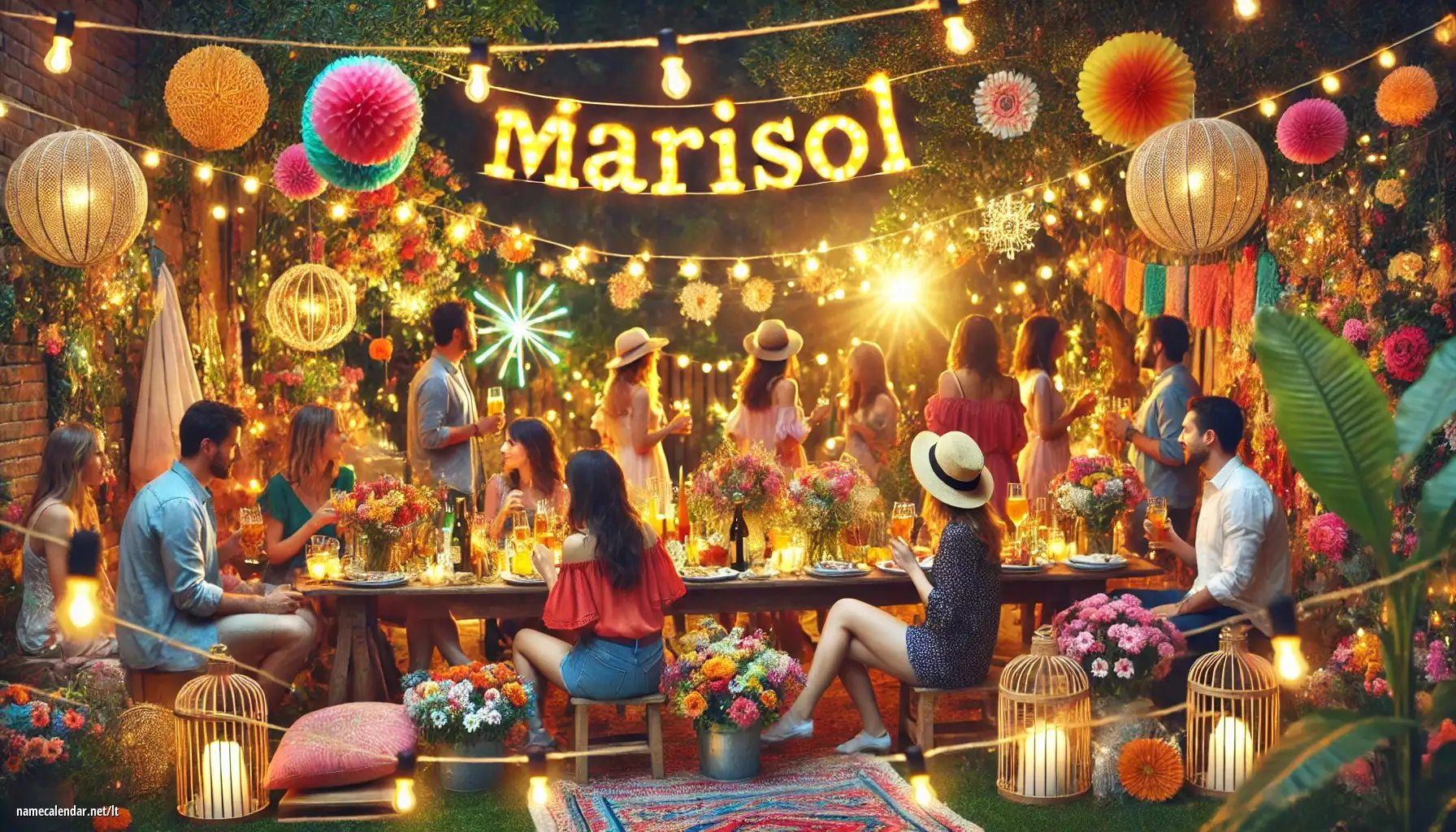 Vardadienio ir vardo šventimas - Marisol