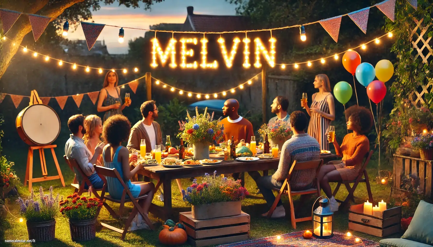 Vardadienio ir vardo šventimas - Melvin