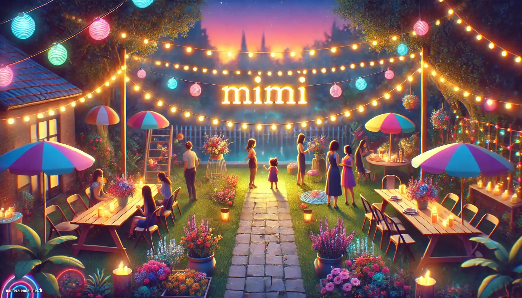 Vardadienio ir vardo šventimas - Mimi