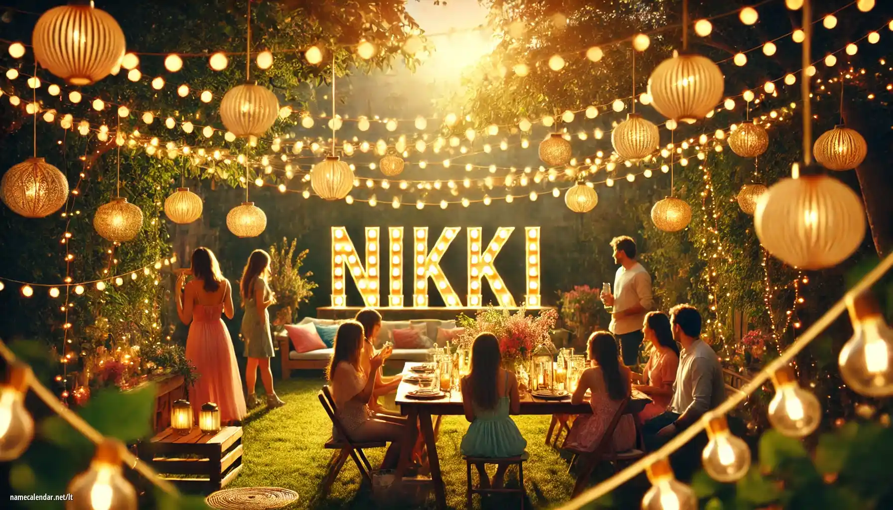 Vardadienio ir vardo šventimas - Nikki