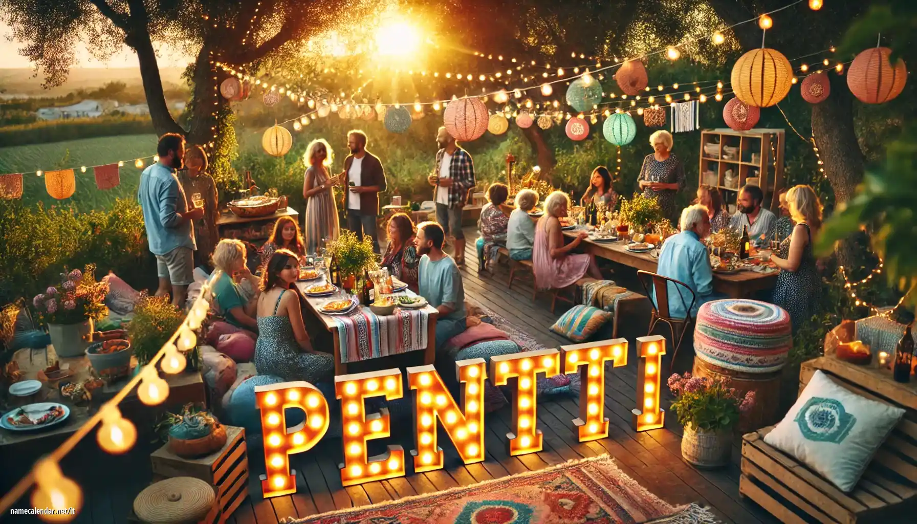 Vardadienio ir vardo šventimas - Pentti