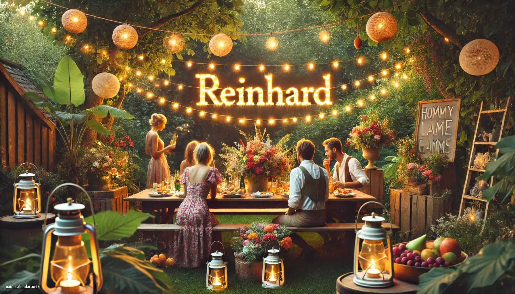 Vardadienio ir vardo šventimas - Reinhard