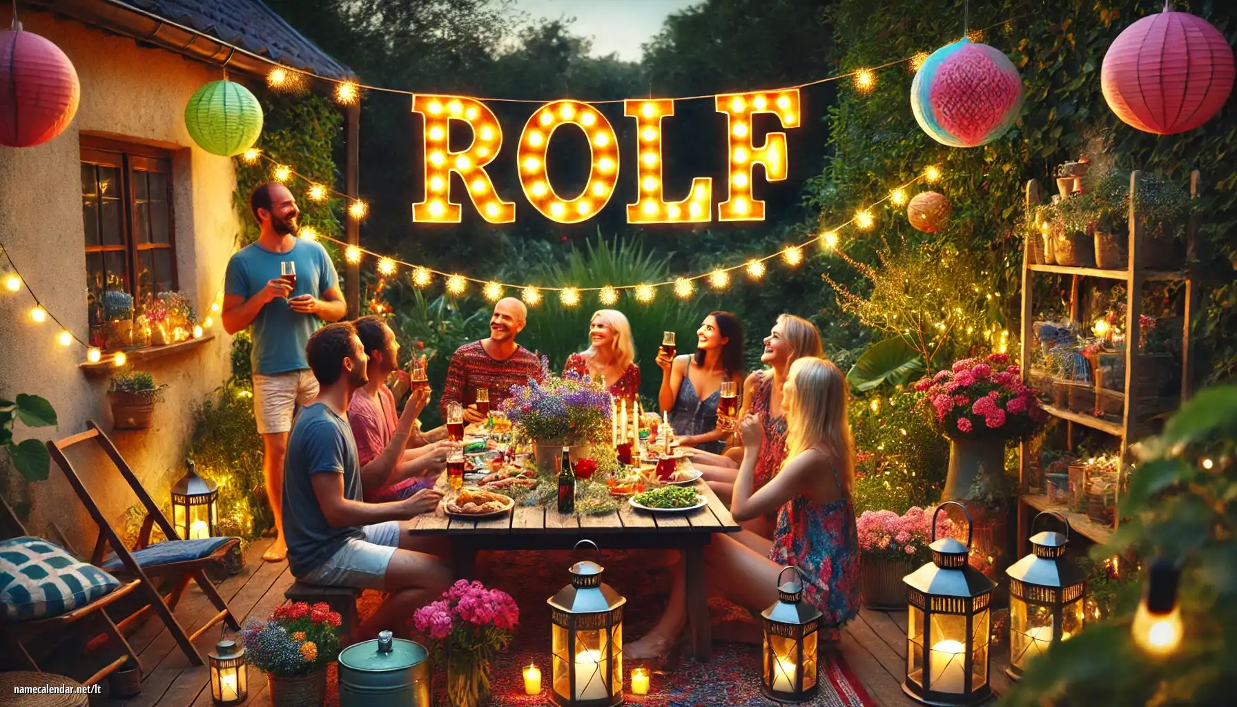 Vardadienio ir vardo šventimas - Rolf