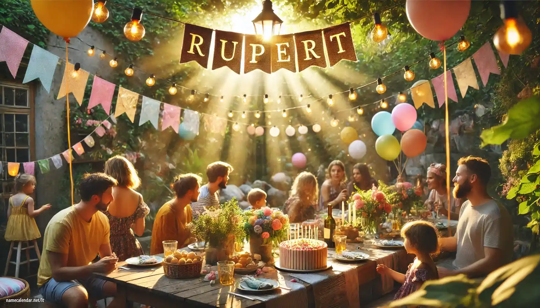 Vardadienio ir vardo šventimas - Rupert