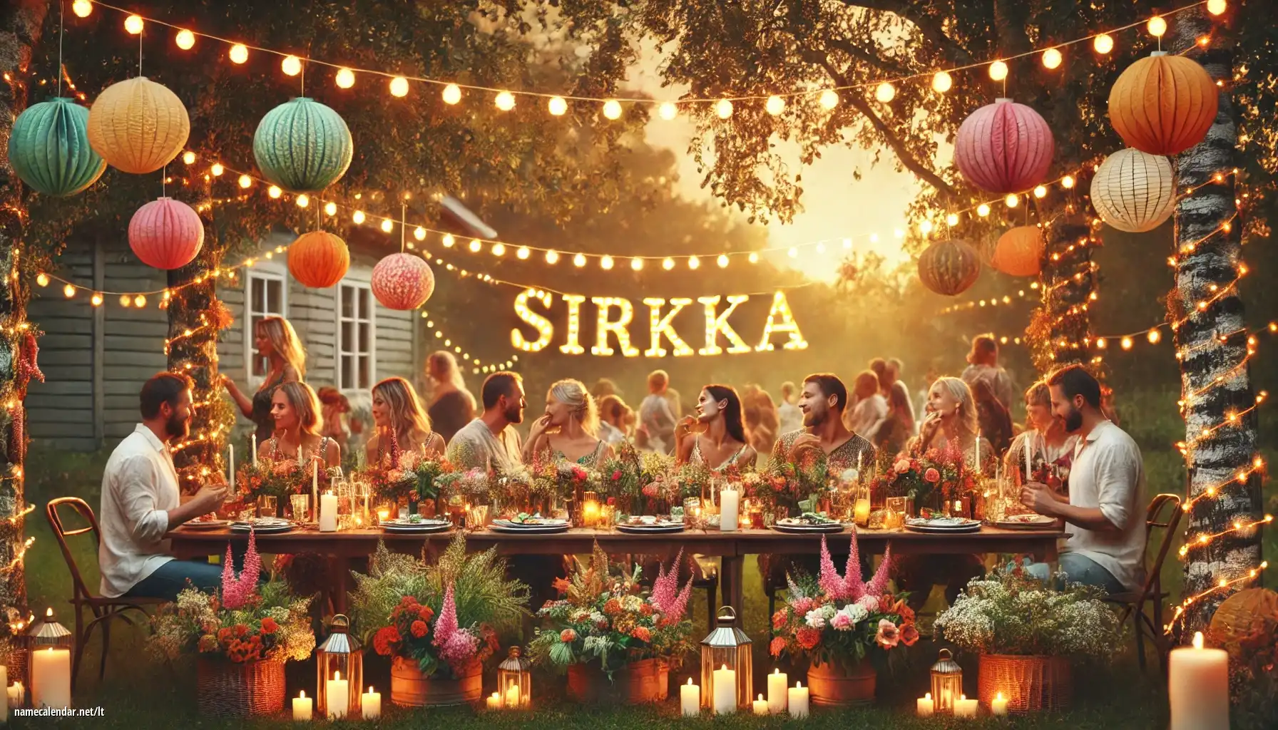 Vardadienio ir vardo šventimas - Sirkka