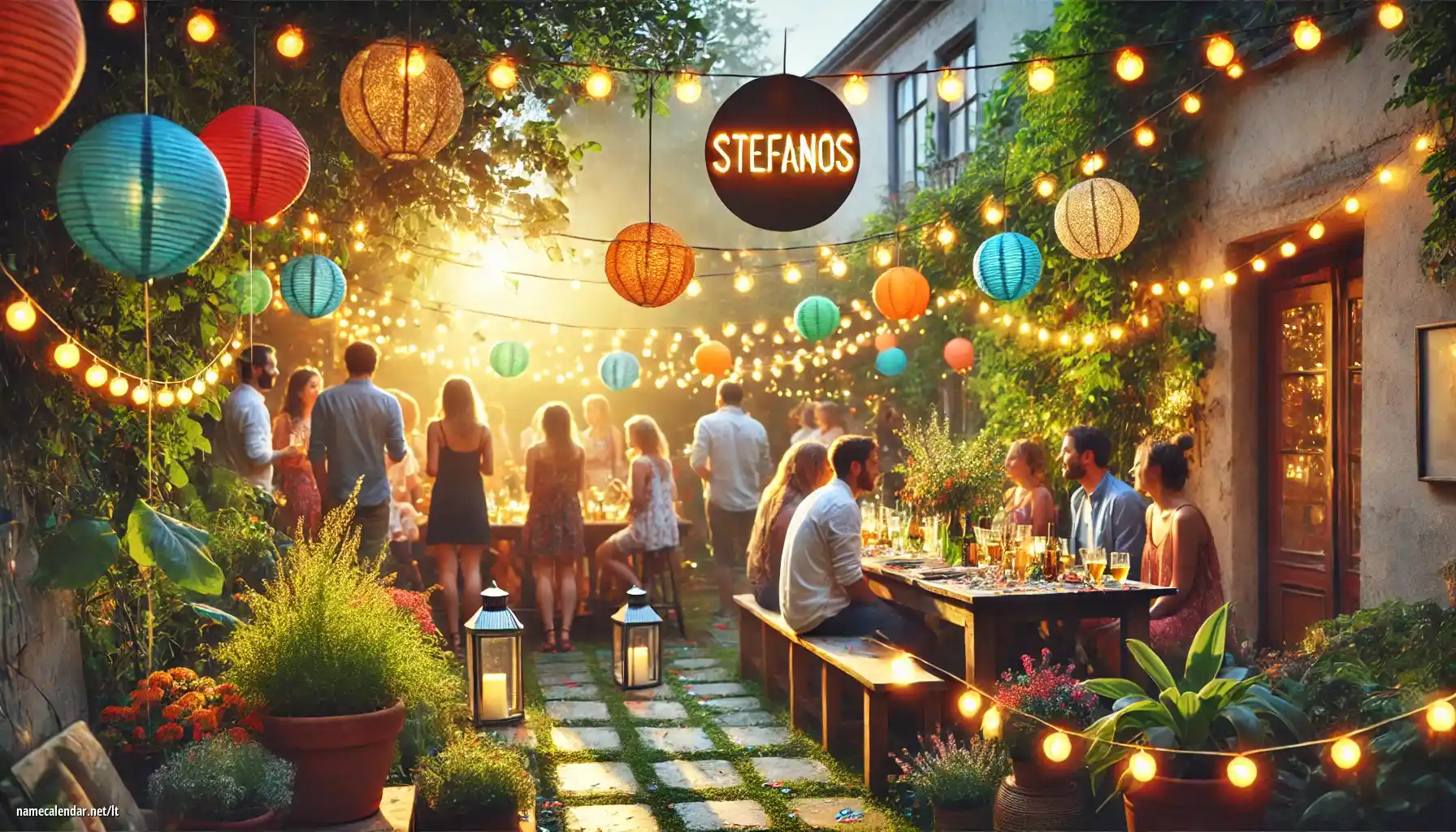 Vardadienio ir vardo šventimas - Stefanos