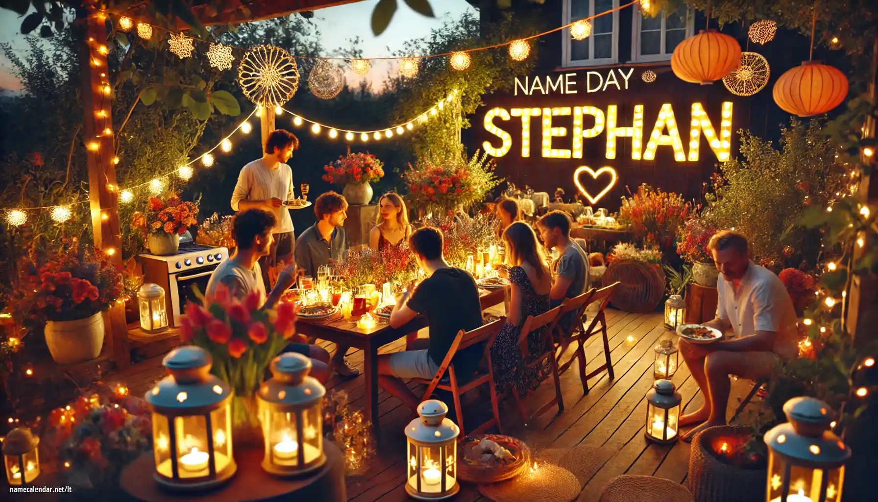 Vardadienio ir vardo šventimas - Stephan