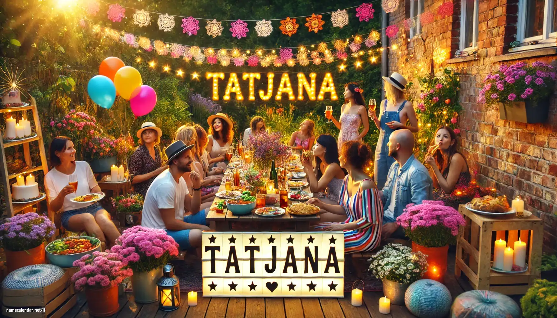 Vardadienio ir vardo šventimas - Tatjana