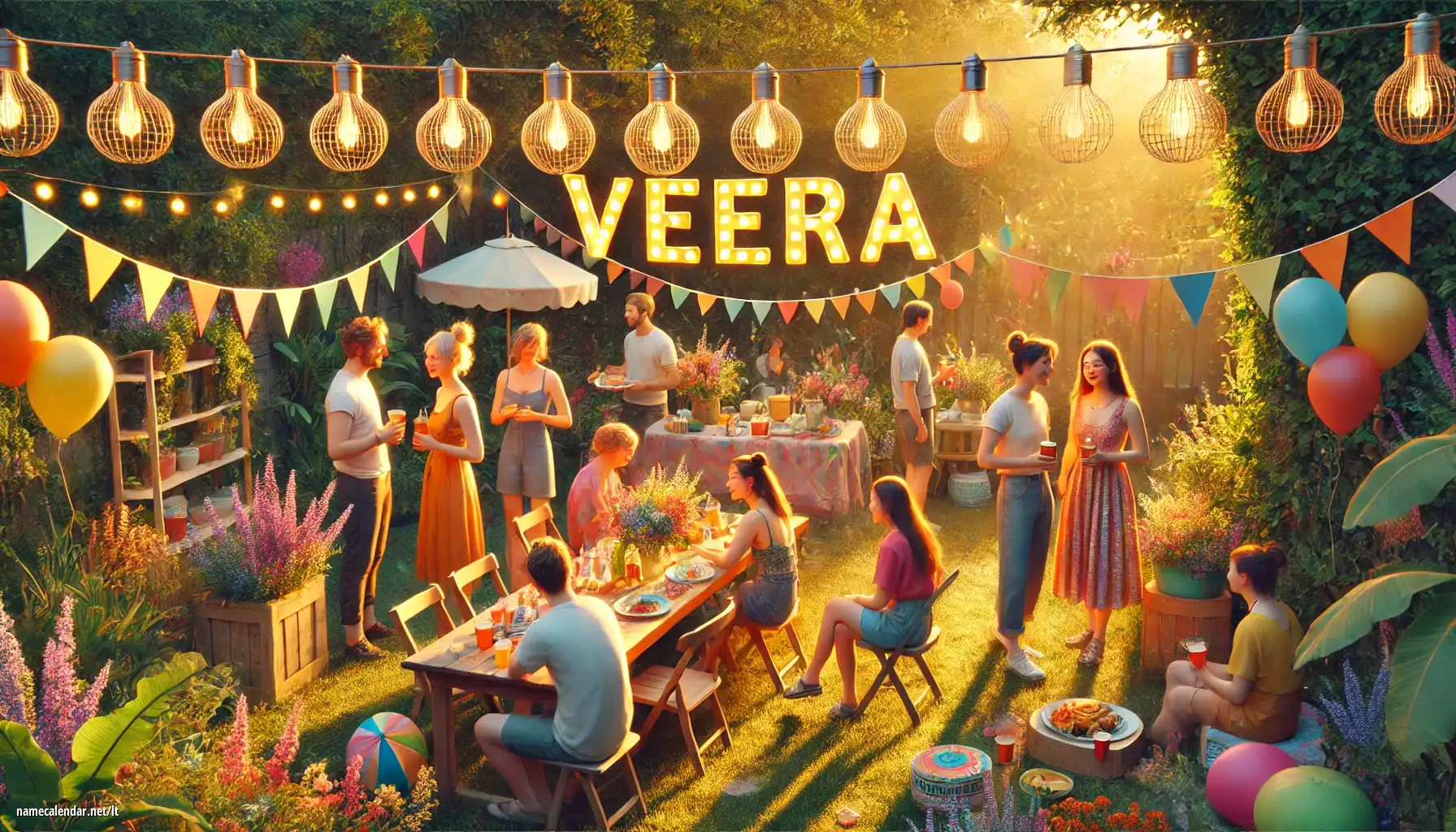 Vardadienio ir vardo šventimas - Veera