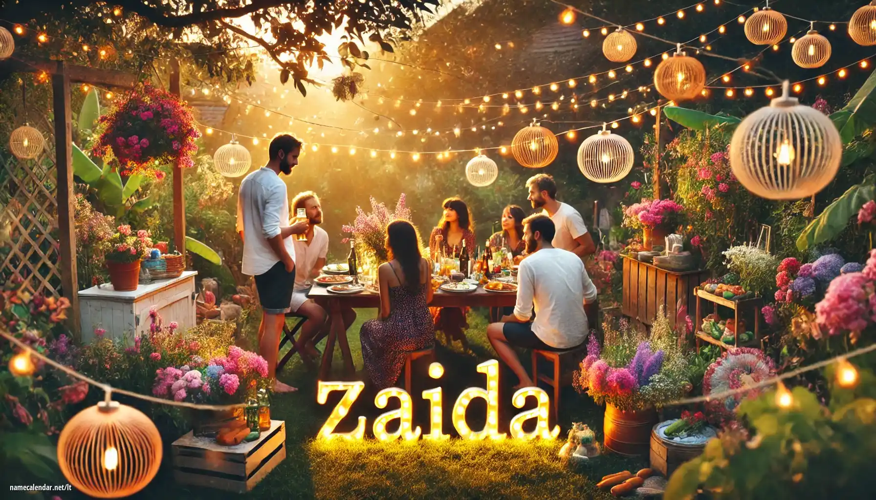 Vardadienio ir vardo šventimas - Zaida