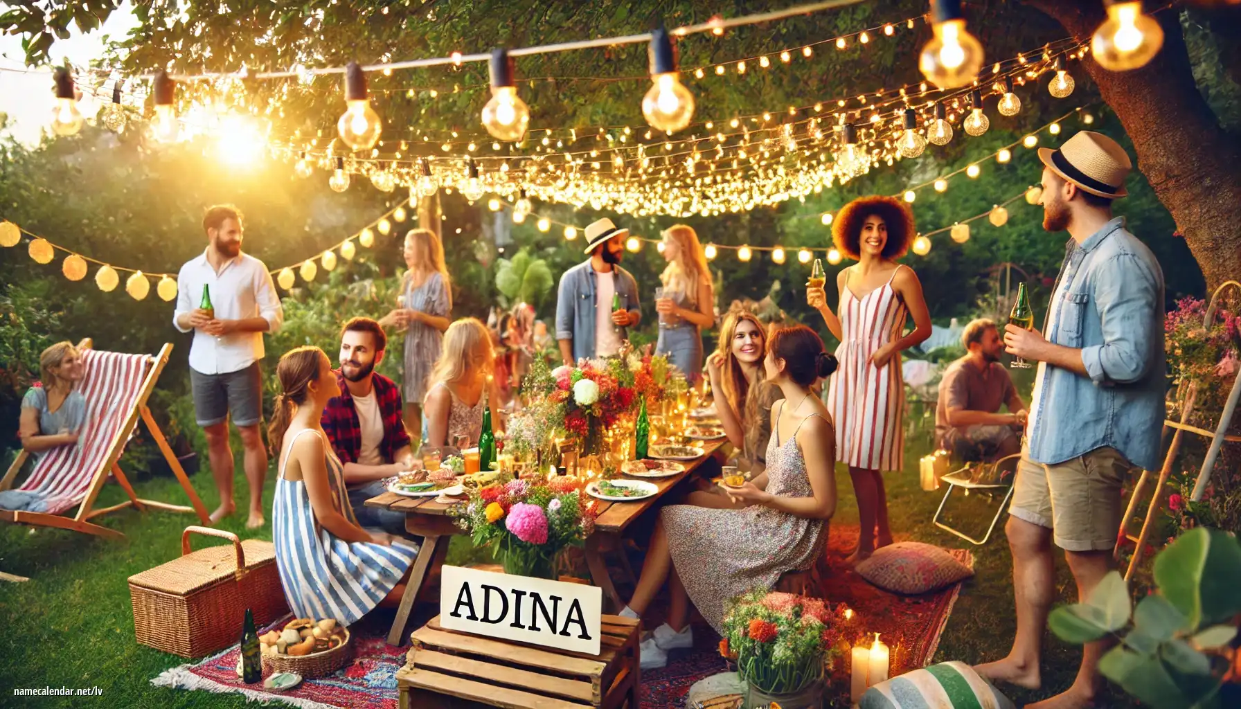 Vārda dienas un vārda svinēšana - Adina