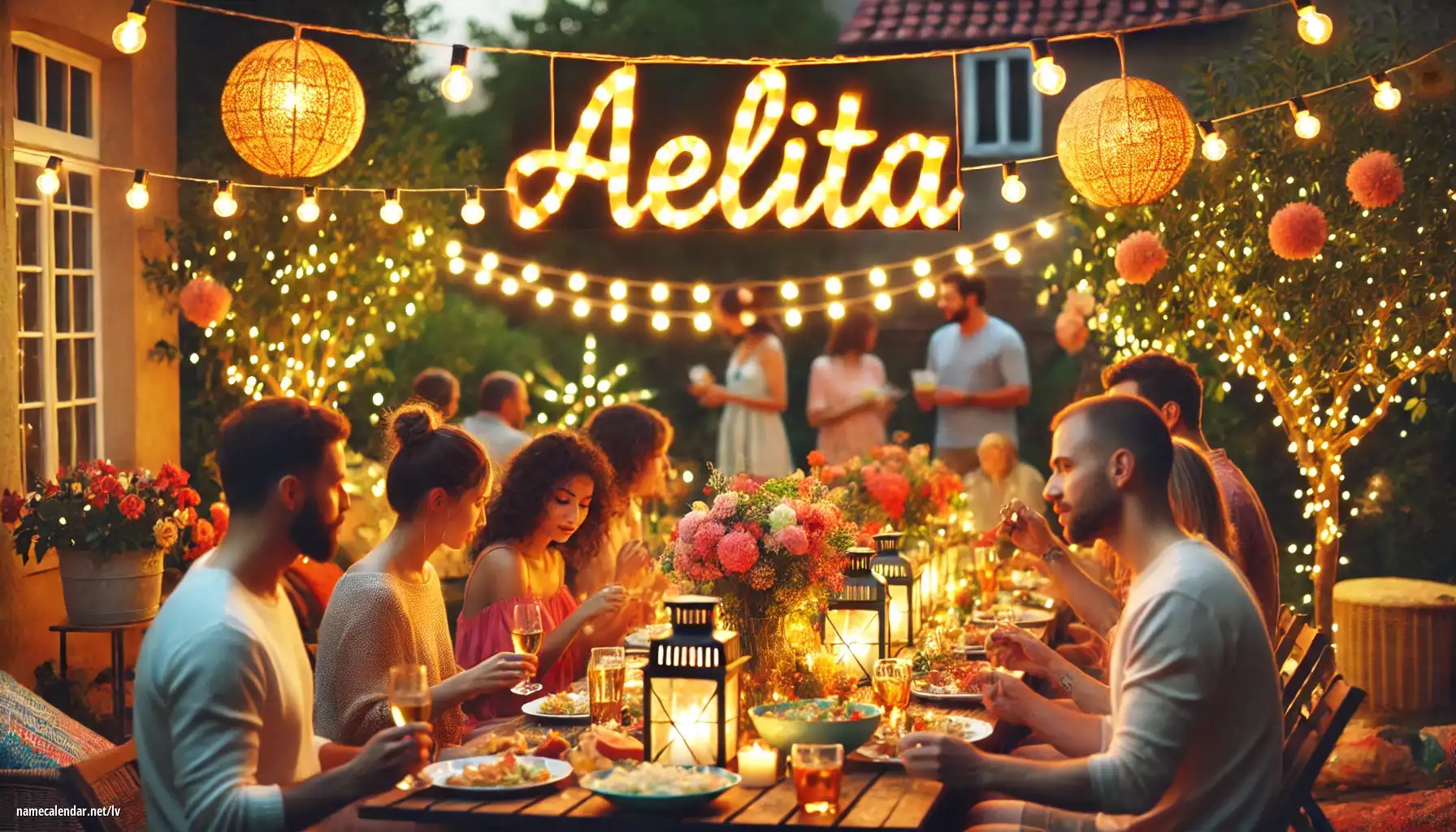 Vārda dienas un vārda svinēšana - Aelita